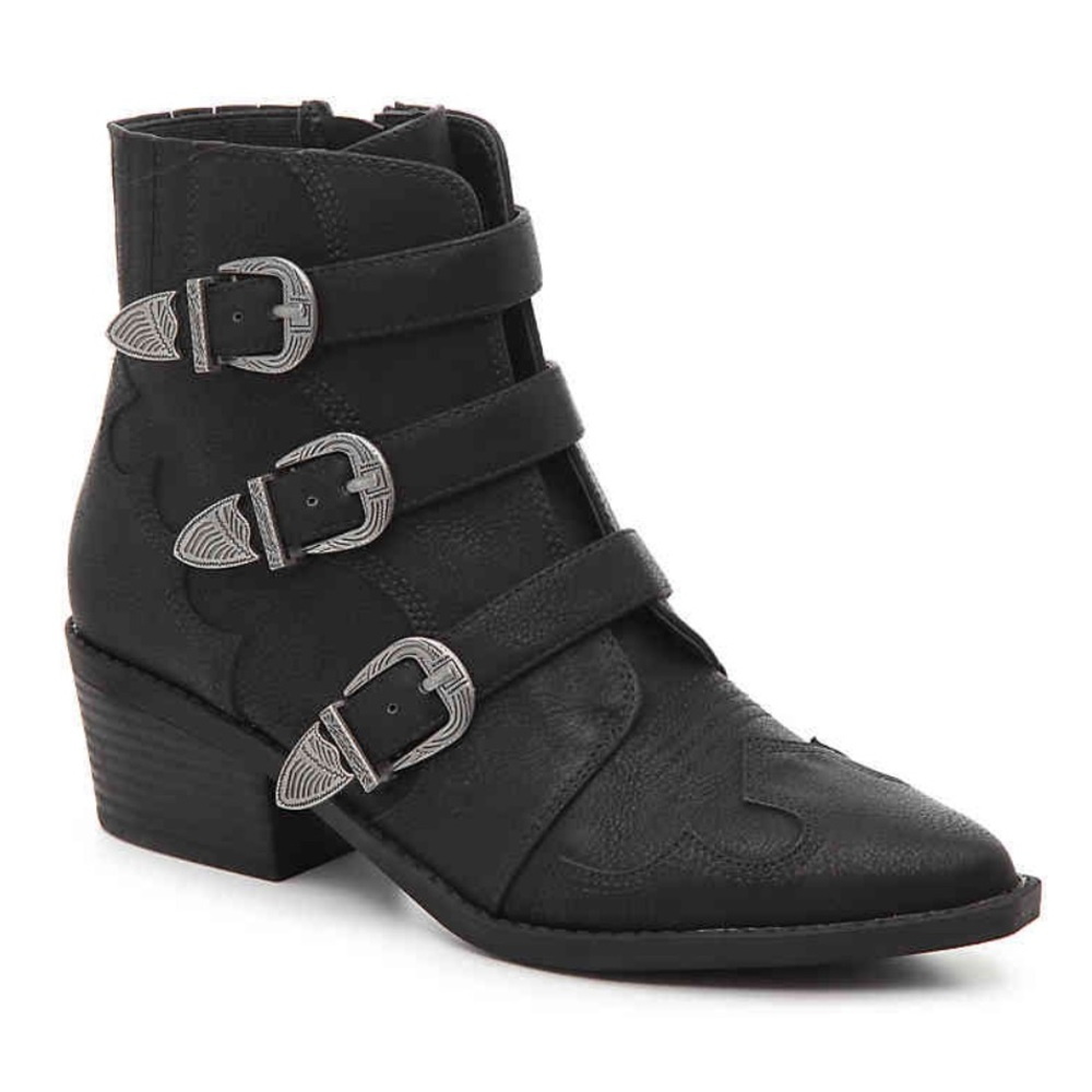 Indigo Rd. Western Black Booties